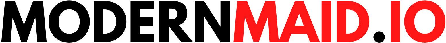 Modern Maid Logo